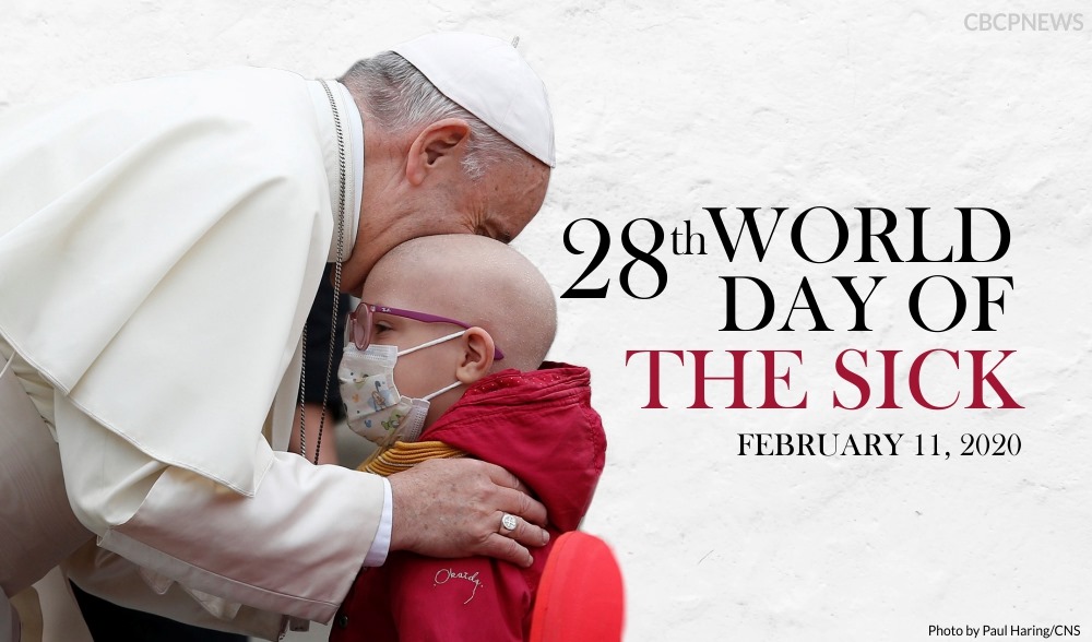 Message of Pope Francis for the 28th World Day of the Sick 2020