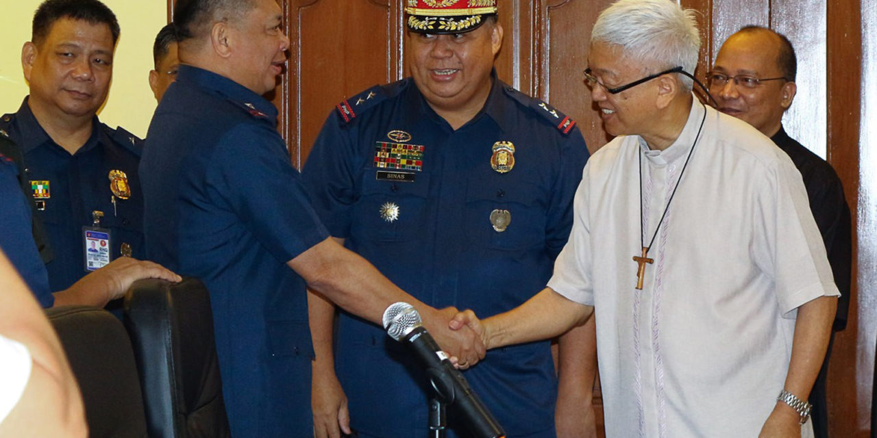 Manila archdiocese opens dialogue channels with military, police