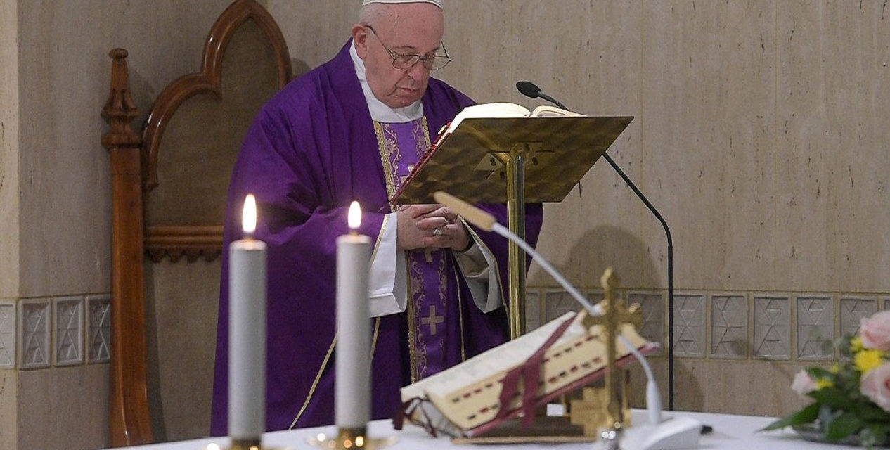 Amid coronavirus pandemic, pope’s Easter liturgies closed to public