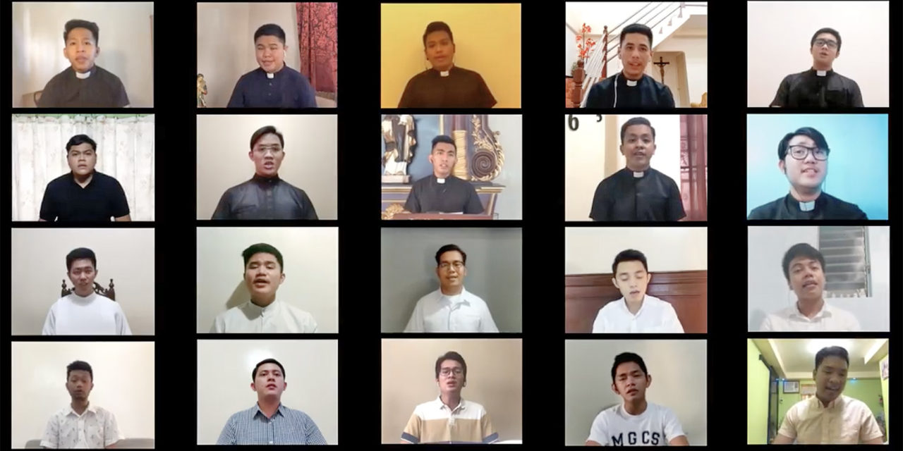 WATCH: Pampanga seminarians sing tribute for Covid-19 frontliners