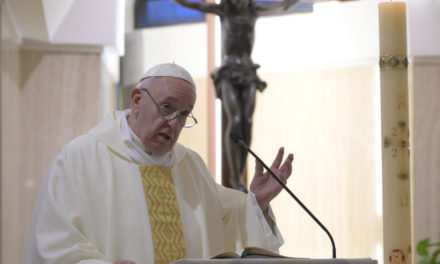 Remain faithful in uncertain times, urges Pope Francis