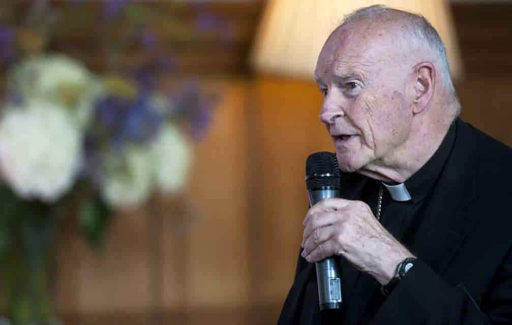 Alleged Theodore McCarrick victim says he is helping fact-check abuse dossier