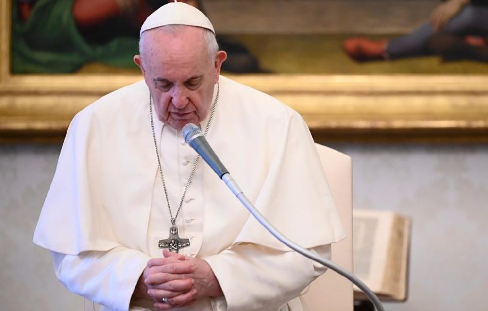 Pope Francis: In life’s ups and downs, make prayer your constant