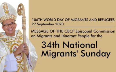 CBCP-ECMI’s message for the 34th National Migrants’ Sunday