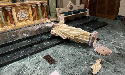 El Paso cathedral suffers vandalism attack