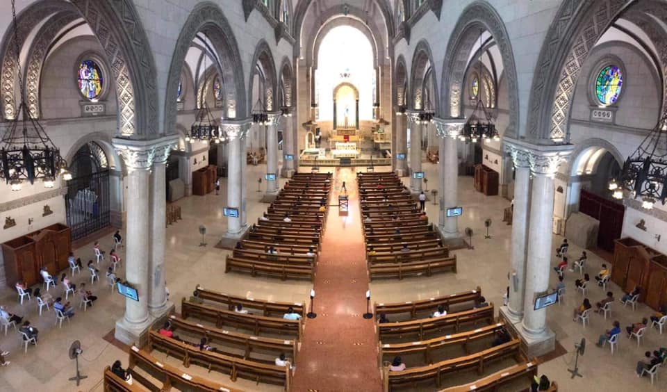 Manila churches now allowed at 30% seating capacity