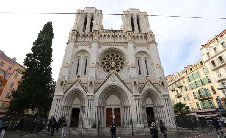 Three dead in terrorist attack at French basilica