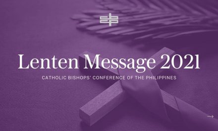 CBCP Lenten Message 2021