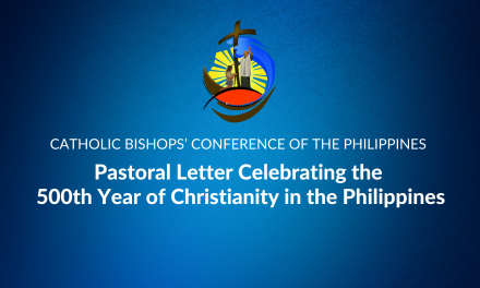 Pastoral letter Celebrating the 500th Year of Christianity in the Philippines