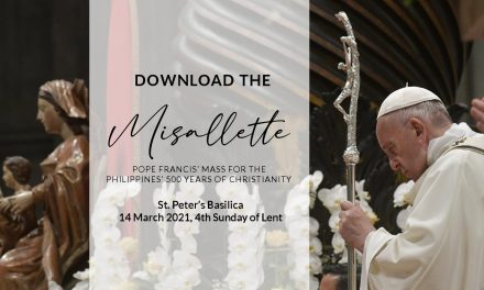 Vatican releases papal Mass booklet for 500 years of Catholic faith in PH