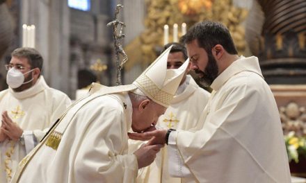 ‘You will be shepherds like him’: Pope Francis ordains 9 new priests