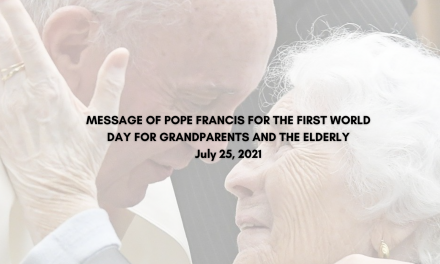 Pope Francis’ message for the 1st World Day for Grandparents and the Elderly