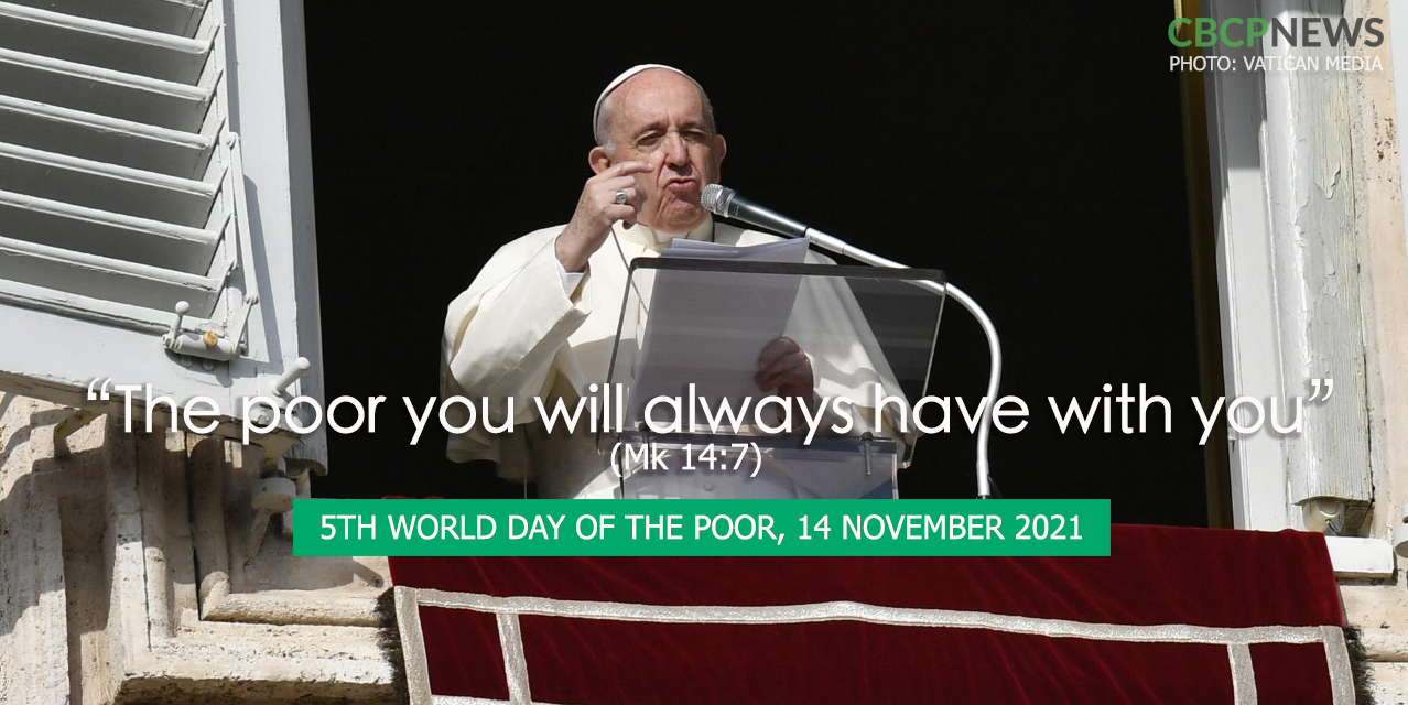 Pope Francis’ message for the 5th World Day of the Poor