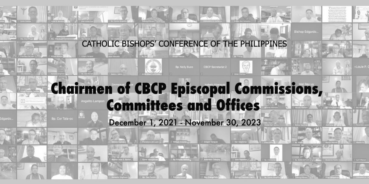 Heads of CBCP Episcopal Commissions, Committees and Offices