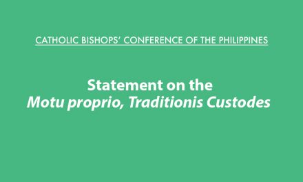 CBCP Statement on the Motu proprio, Traditionis Custodes