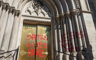 Denver cathedral vandalized with anti-Catholic slogans