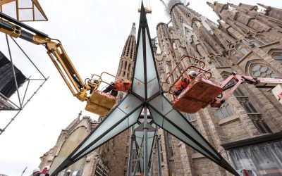 Star on Sagrada Familia’s Marian tower to light up Barcelona’s skyline