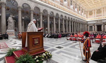 Pope Francis: ‘The Lord wants us to trust one another’