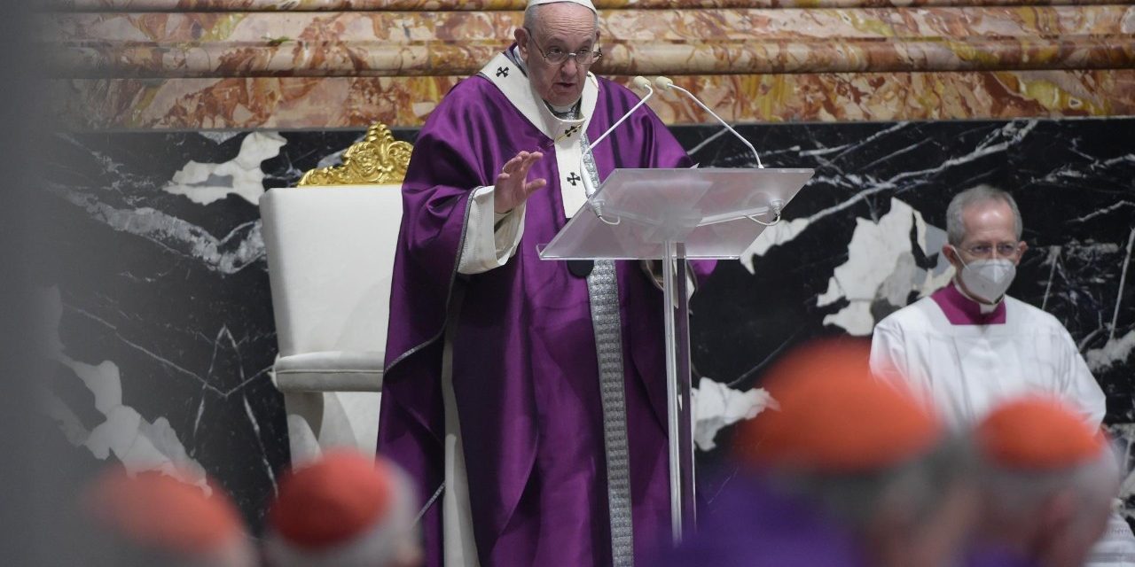 Full text: Pope Francis’ 2022 Lenten message