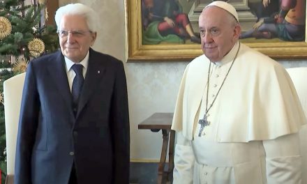 Pope Francis congratulates Italy’s president on re-election