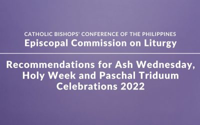 Guidelines for Lent and Holy Week 2022