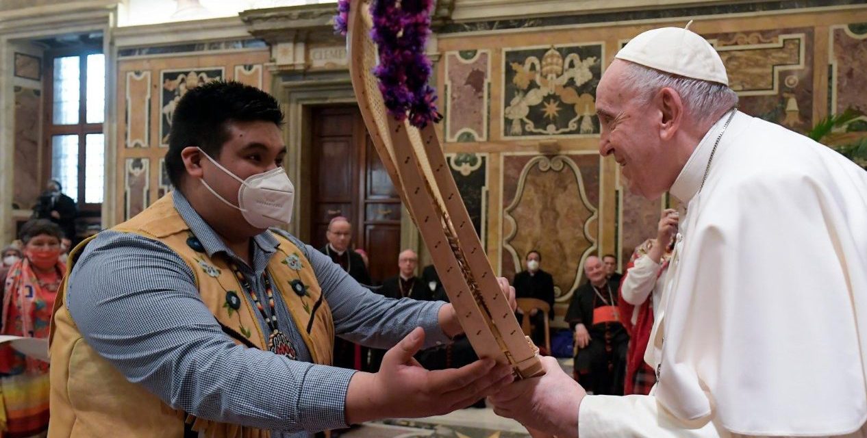 Pope Francis expresses ‘sorrow and shame’ for Catholic role in abuse against Indigenous peoples