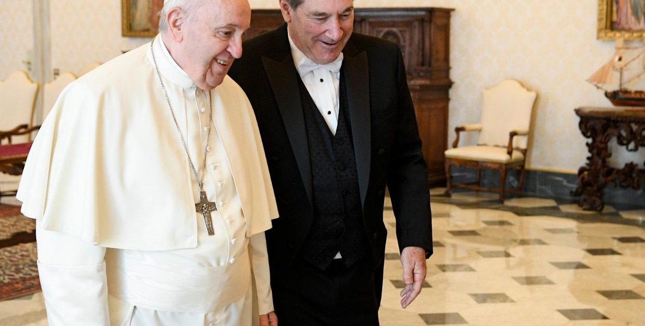Pope Francis receives new US ambassador to the Holy See