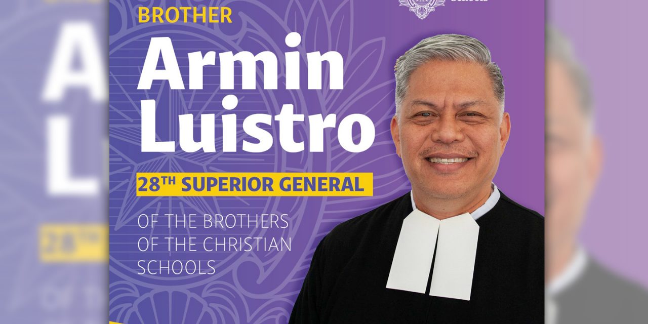 Lasallian brothers elect Filipino superior general