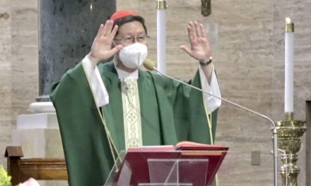 Don’t let the ‘new normal’ go back to careless past, Cardinal Tagle says