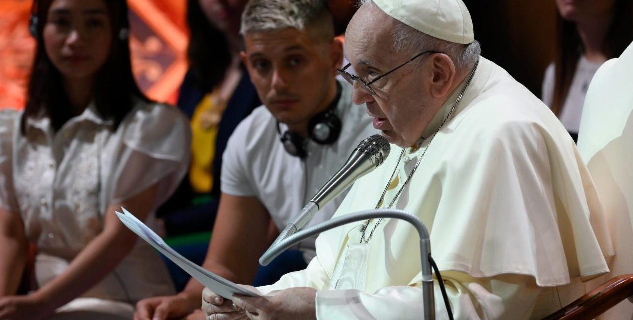 Pope Francis: Young people are missing the ‘spiritual capital’ that gives life meaning