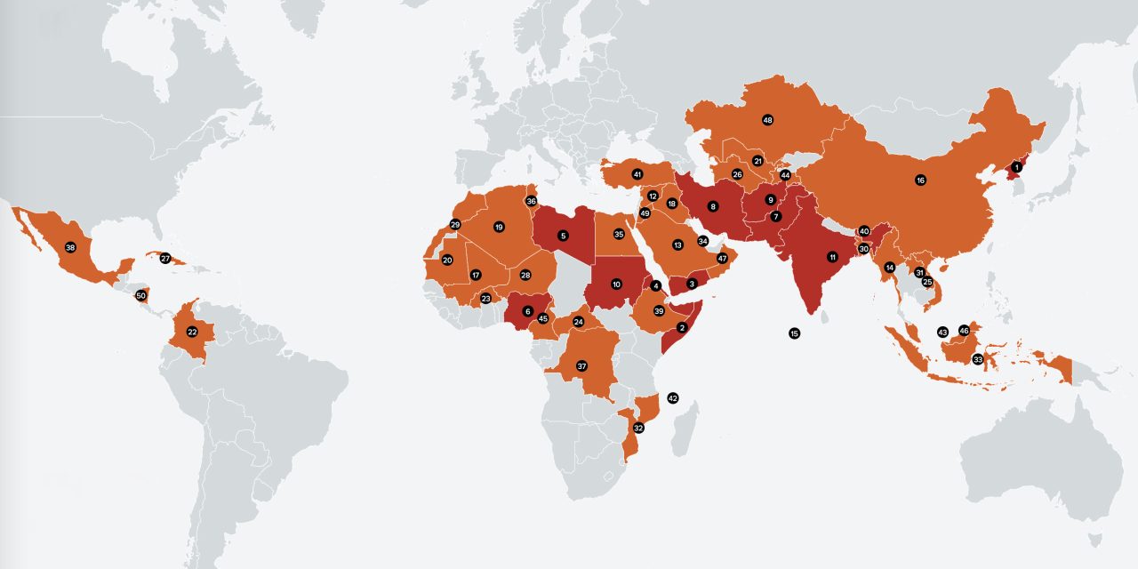 Report: Christian persecution at its highest point in 30 years