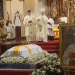 ‘Welcome home’: Cardinal Sanchez reinterred at Virac Cathedral