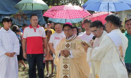 Cebu Caritas turns over transitional shelters to 65 families