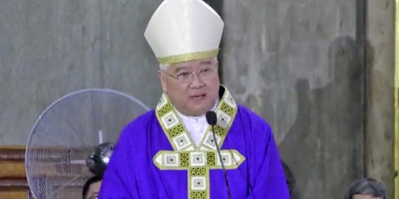 FULL TEXT: Archbishop Soc’s homily at Mass for Ninoy Aquino’s 40th death anniversary