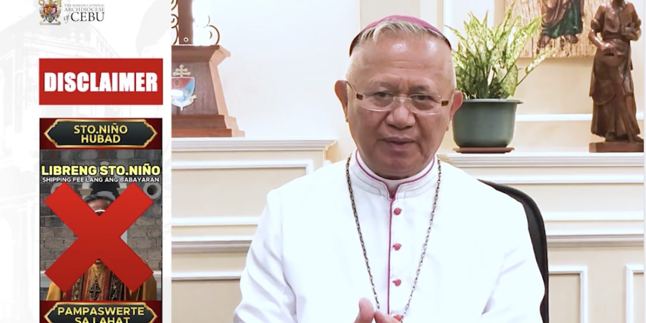 Cebu archdiocese warns devotees over ‘naked Sto. Niño’ charms