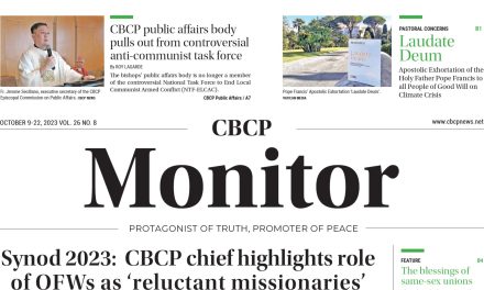 CBCP Monitor Vol 26 No 8