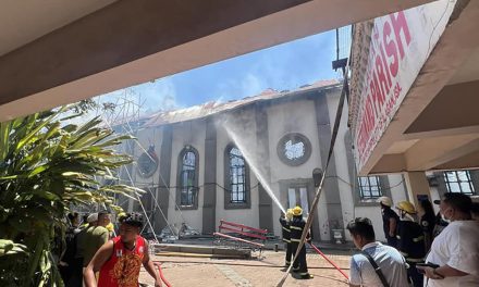 Fire guts Ilagan diocese’s original cathedral