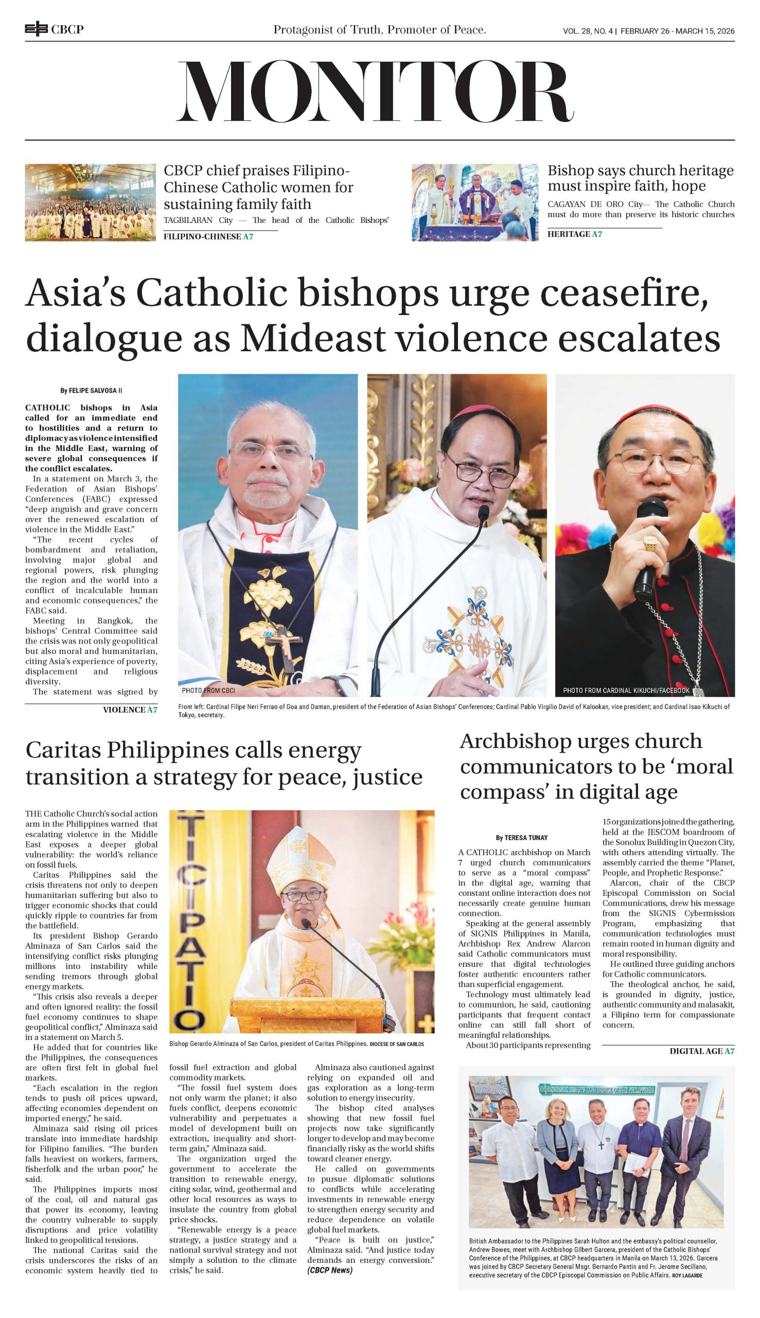 CBCP Monitor Vol 28 No 4