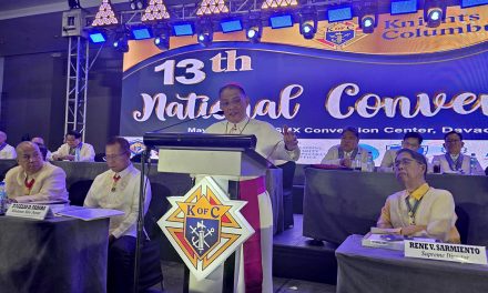 Full text: Archbishop Garcera’s speech at K of C Nat’l Convention in Davao