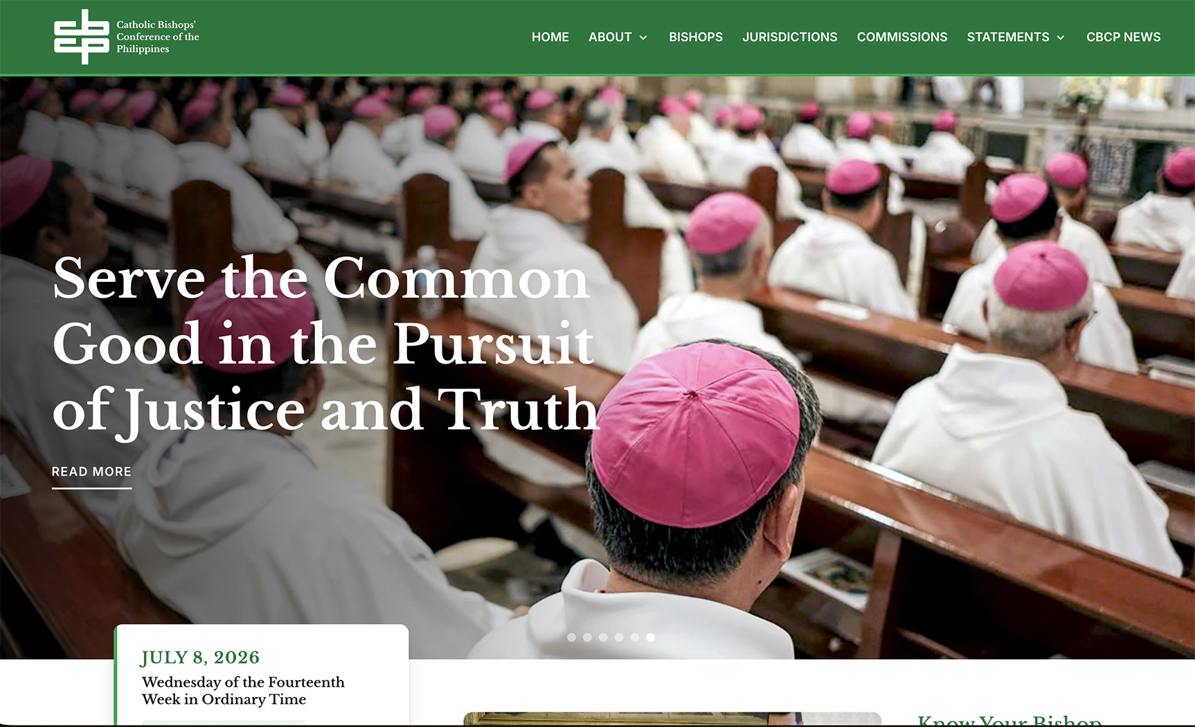 CBCP unveils new website | CBCPNews