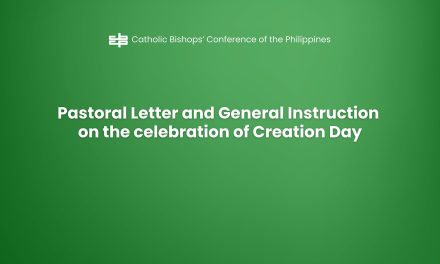 CBCP Pastoral Letter about the Creation Day General Instruction